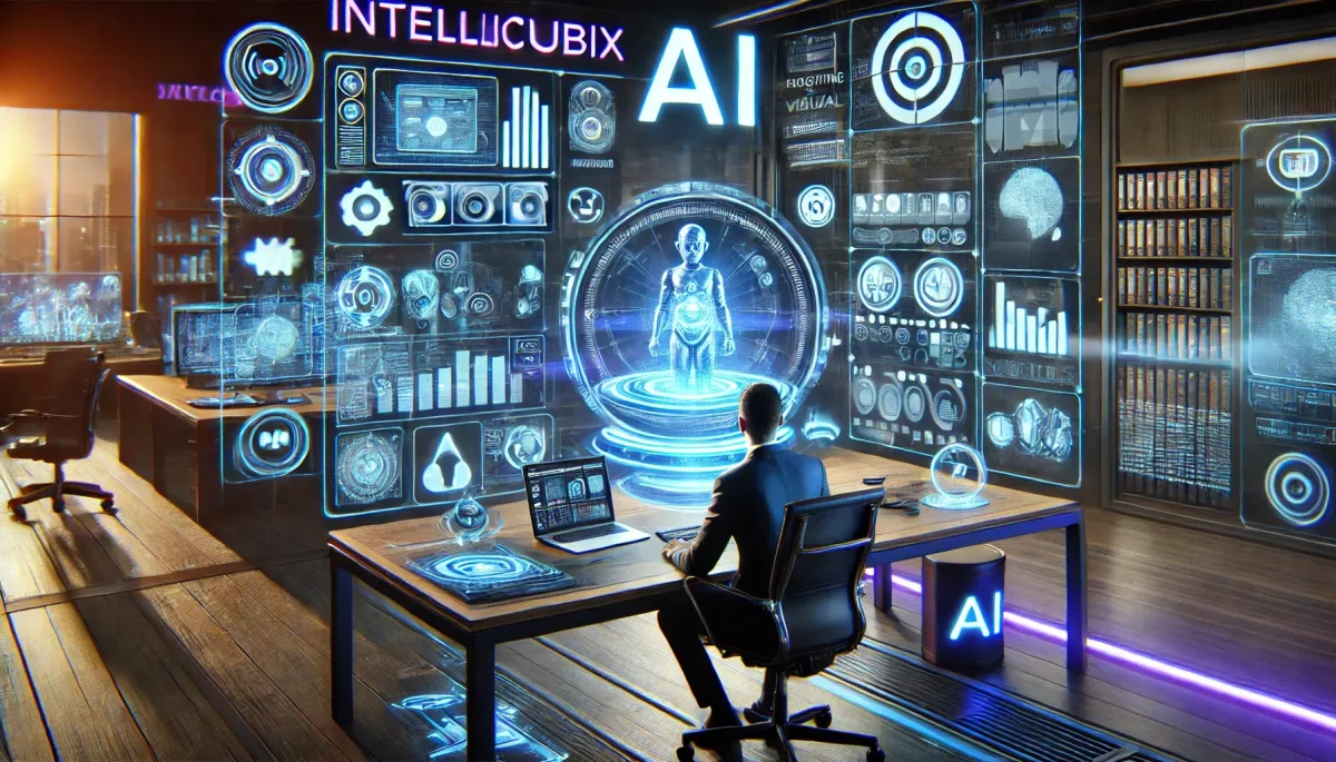 IntelliCubix: Generative AI Content Creation for Businesses