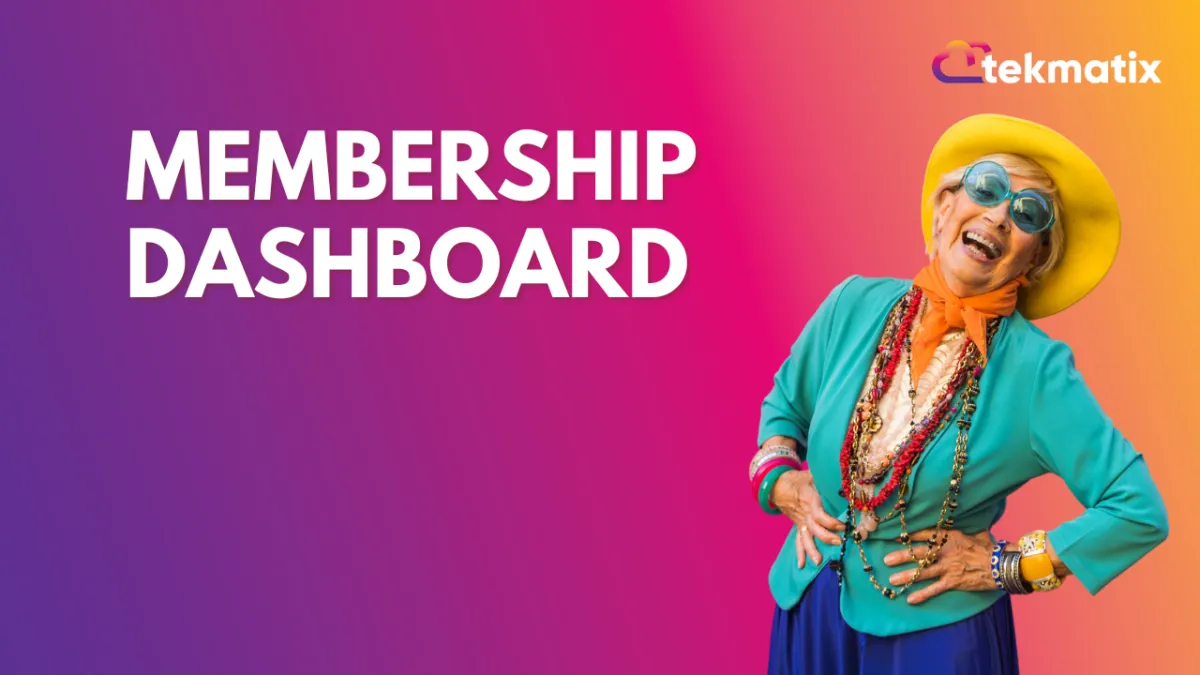 Membership Dashboard