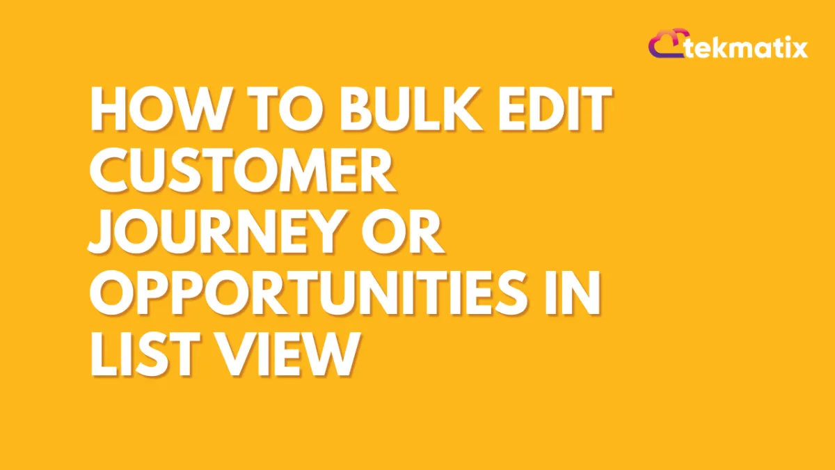 How to Build Funnels, Memberships, and Client Portals in Tekmatix