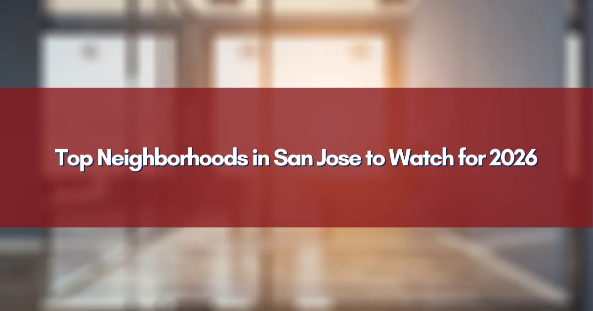 Residential streets in San Jose’s emerging neighborhoods