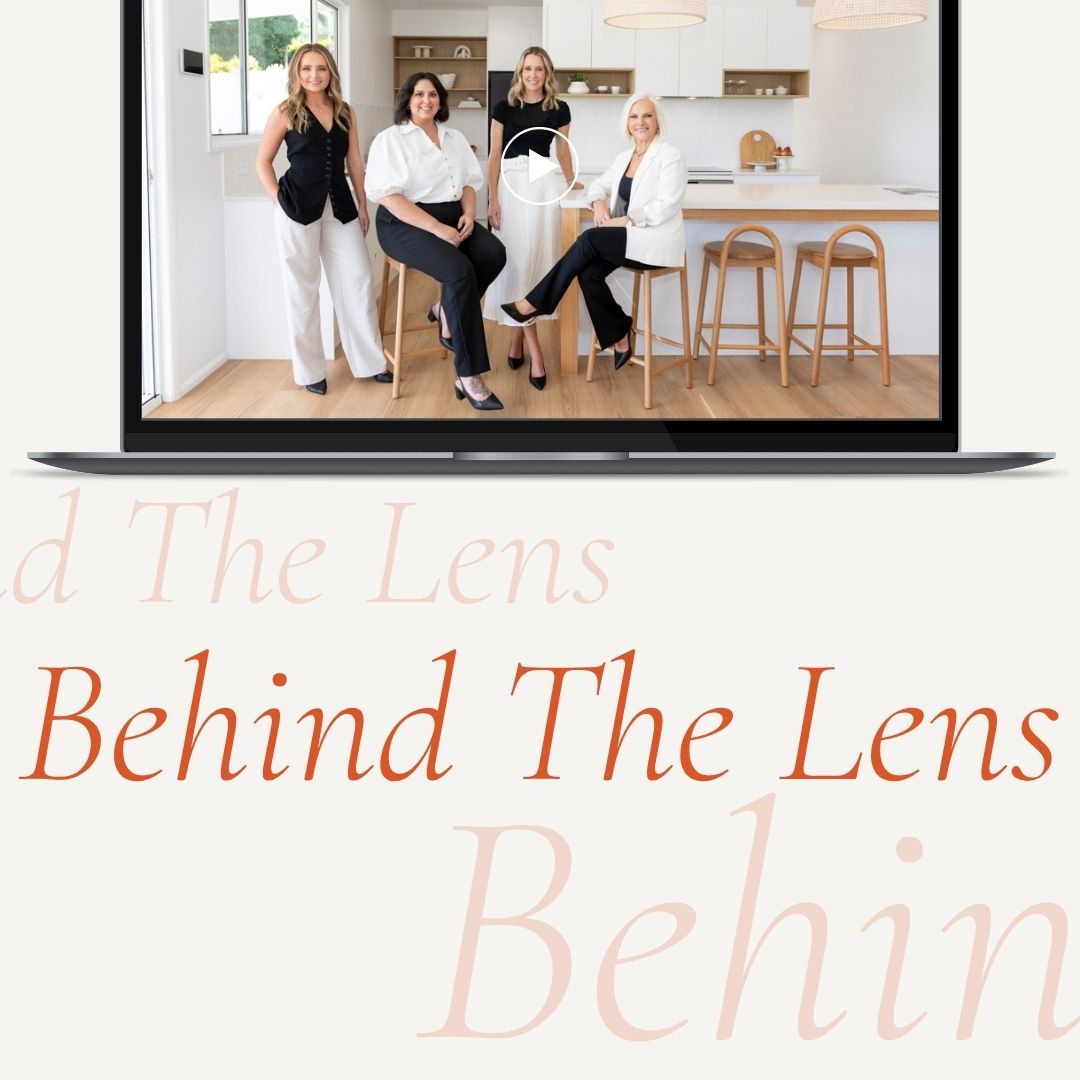 BTL - Female Realtor & Team Photographed at a Styled Property