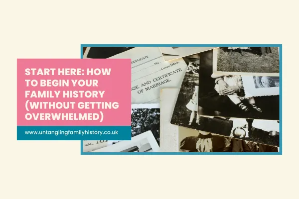 How to Start Family History Research (A Calm Beginner’s Guide)
