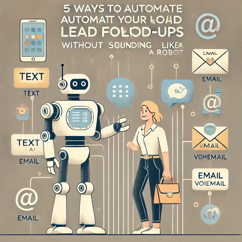 5 Ways to Automate Your Lead Follow-ups Without Sounding Like a Robot