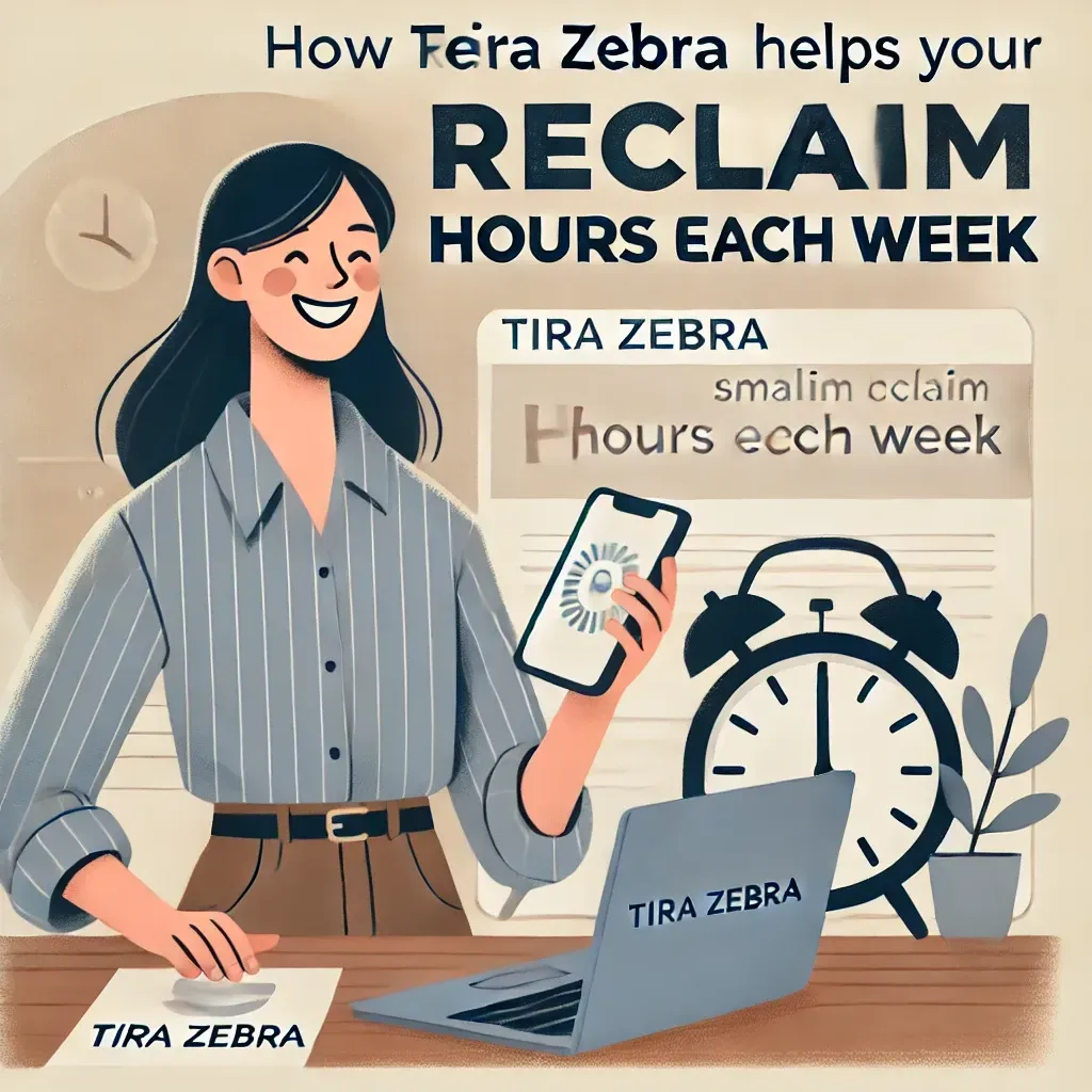How Tira Zebra Helps You Reclaim Hours Each Week