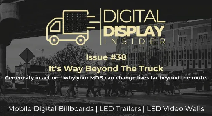 Issue #38: It's Way Beyond The Truck