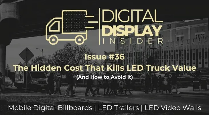 Issue #36: The Hidden Cost That Kills LED Truck Value (And How to Avoid It)