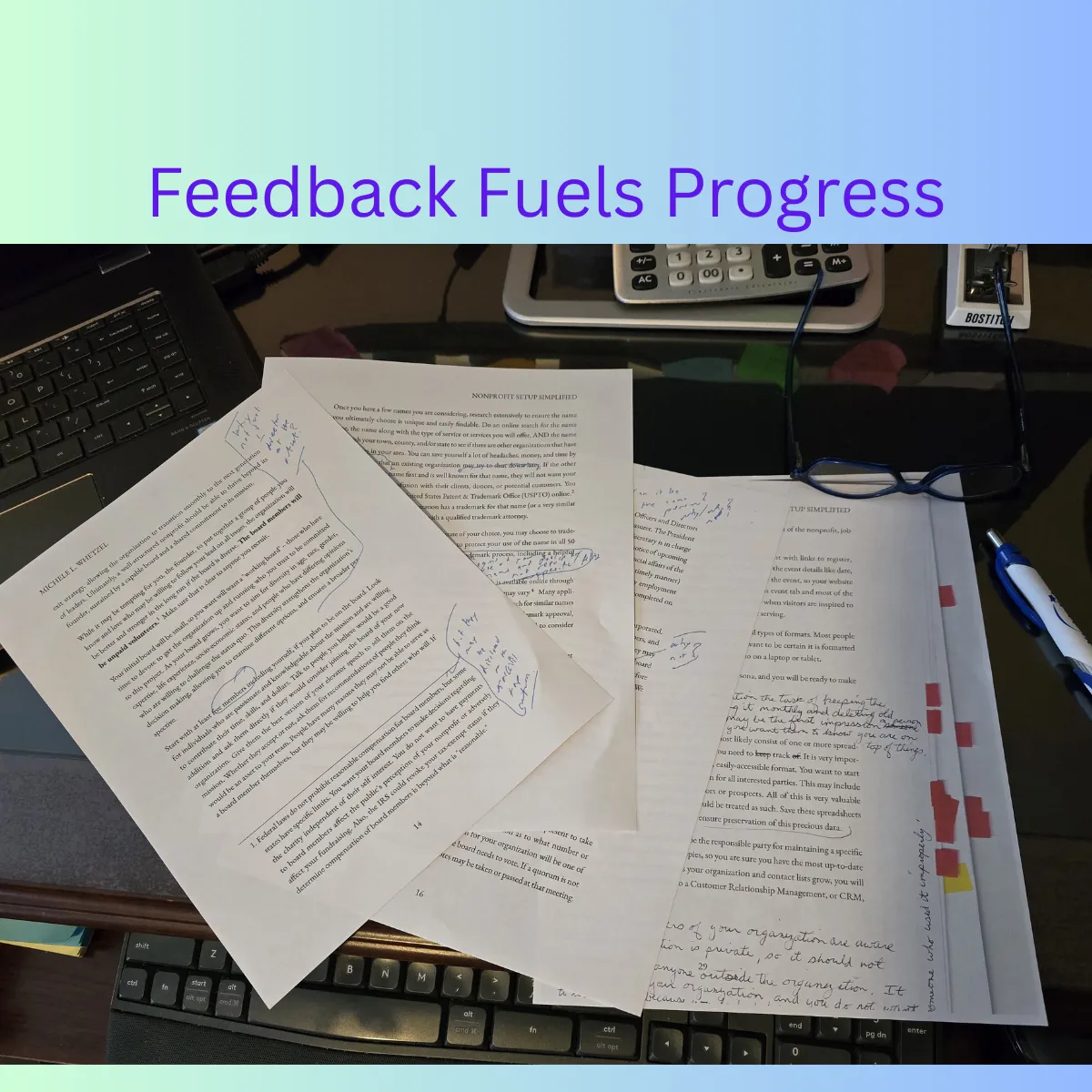 Feedback Fuels Progress
