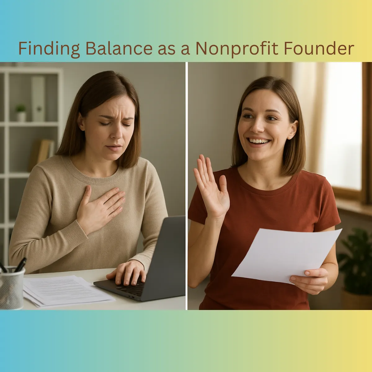 Finding nonprofit balance as a founder