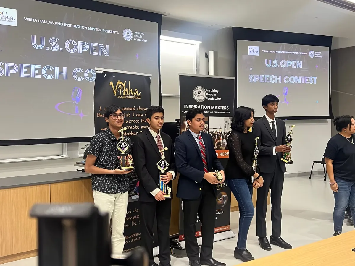 Huge Congratulations to Impromptu Speech Contest Winners - U.S. Open Speech Contest 2024- Group 3
