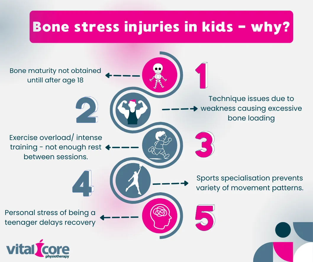 bone stress injury infographic