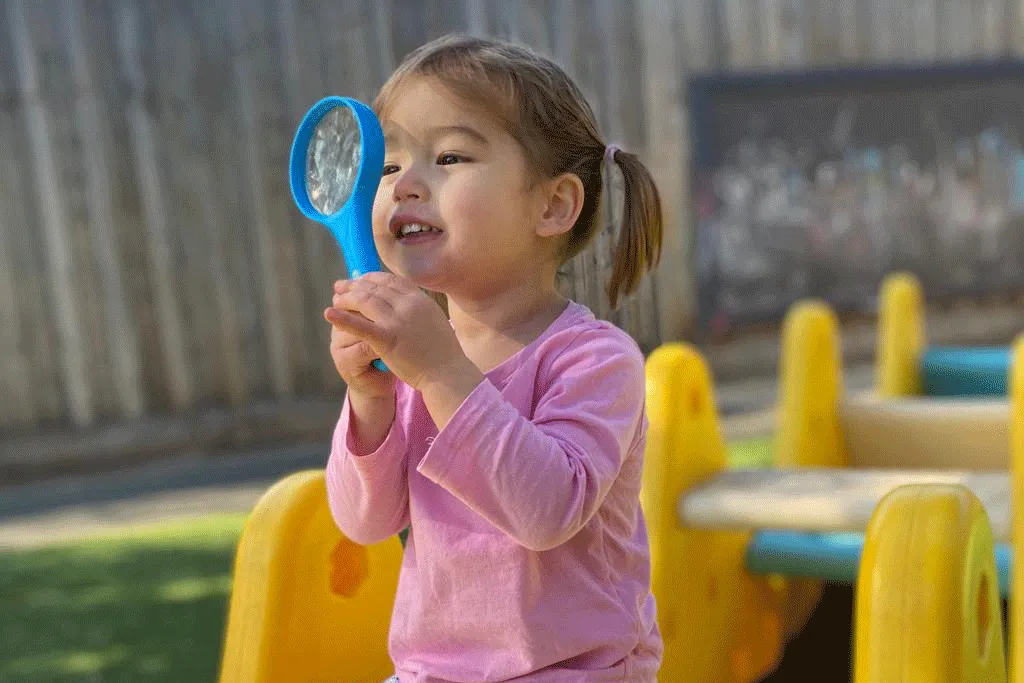 Viewing from a child's point of view