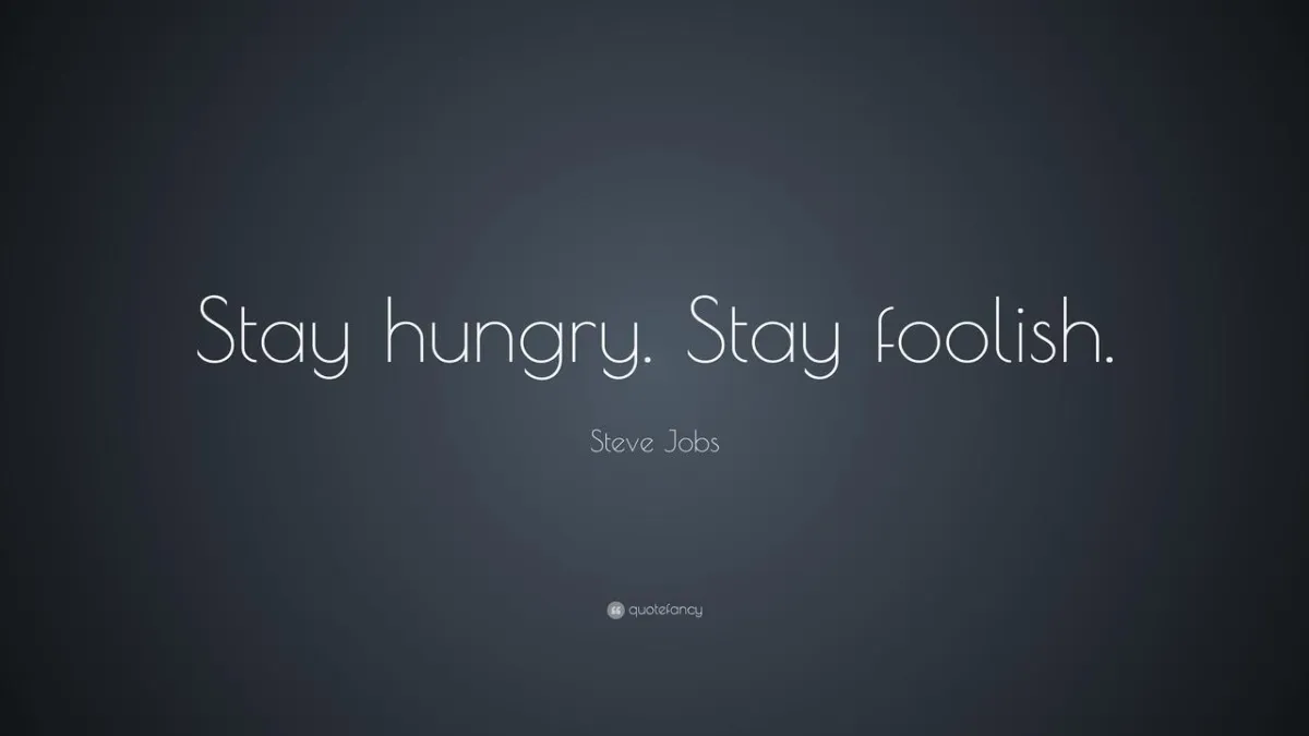 Are you hungry enough?

