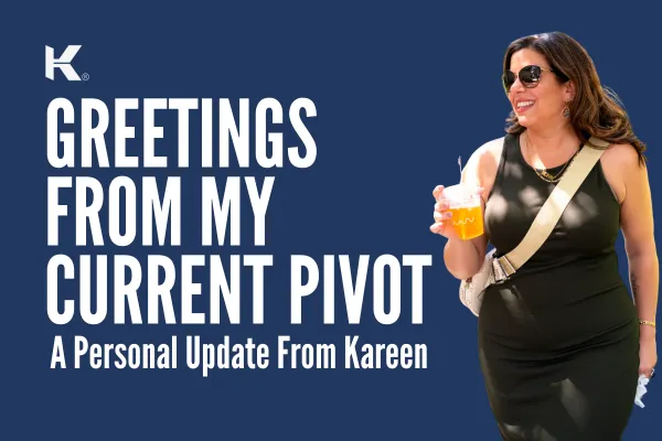 Greetings From My Current Pivot
