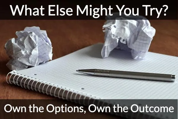 "What Else Might You Try?": Helping People Generate Options for Getting Unstuck