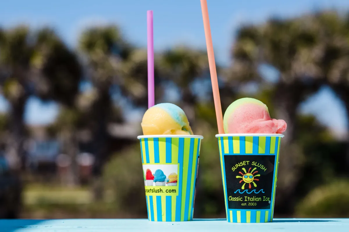Cool Off and Chill at Sunset Slush of Perry 🍧 – Your Go-To Spot for Sweet Treats