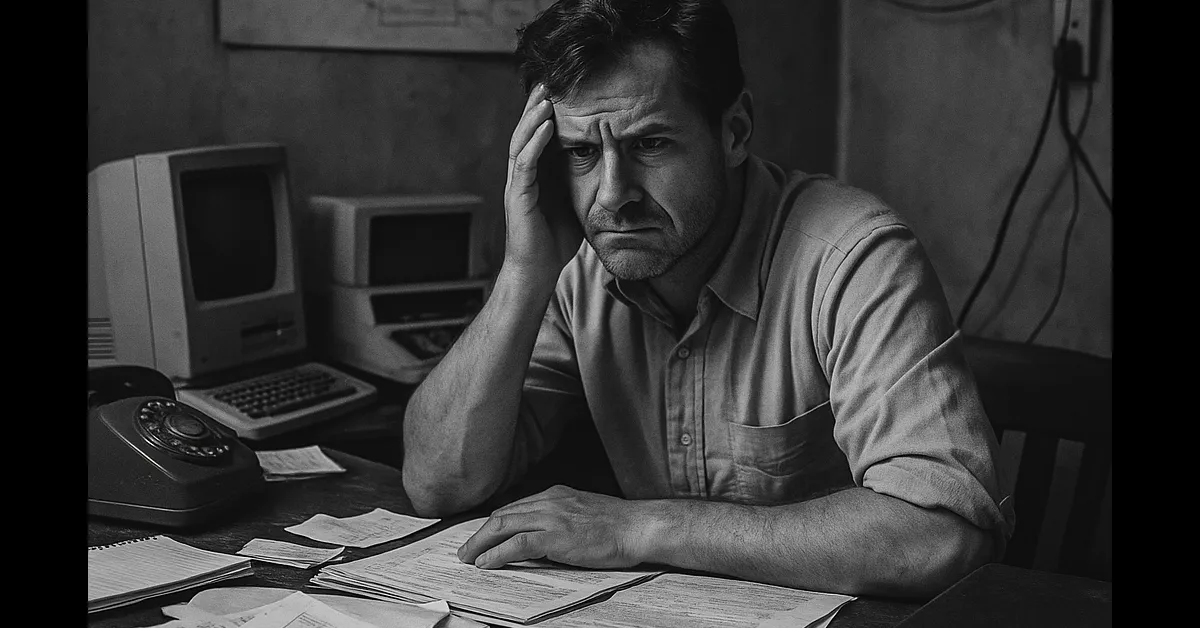 overwhelmed business owner