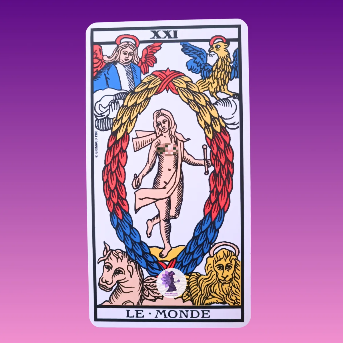 Secrets du Tarot de Marseille : Le Monde