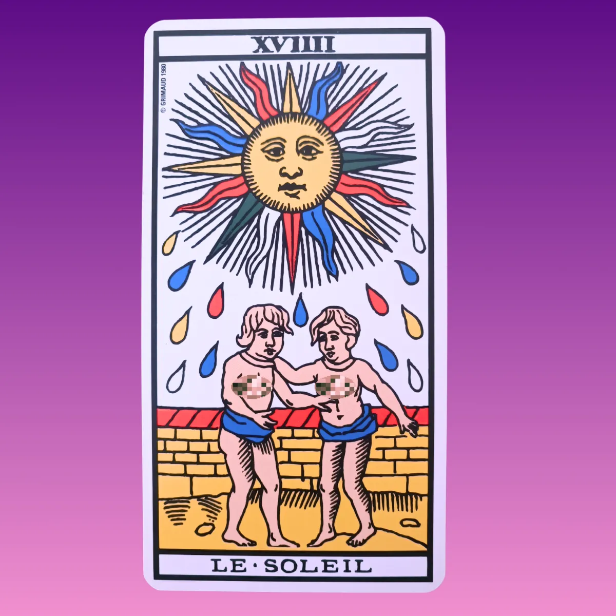 Secrets du Tarot de Marseille : Le Soleil