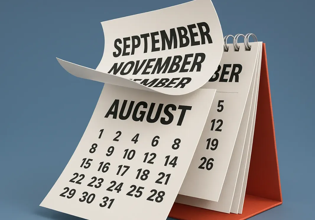 calendar showing the months going by till the solar tax credit expires