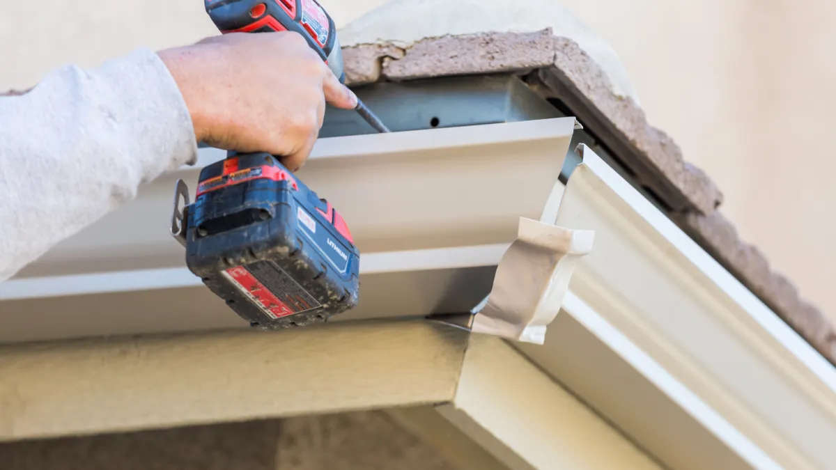 Seamless gutters in Slippery Rock PA