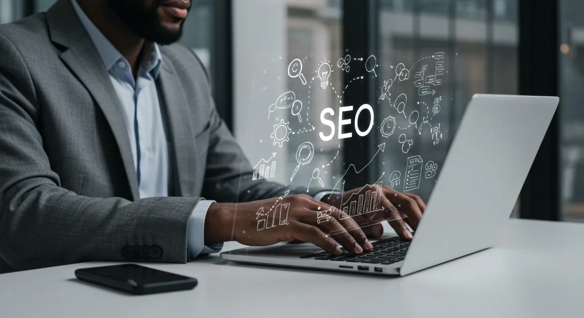 seo, sleek, optimized lead-gen website