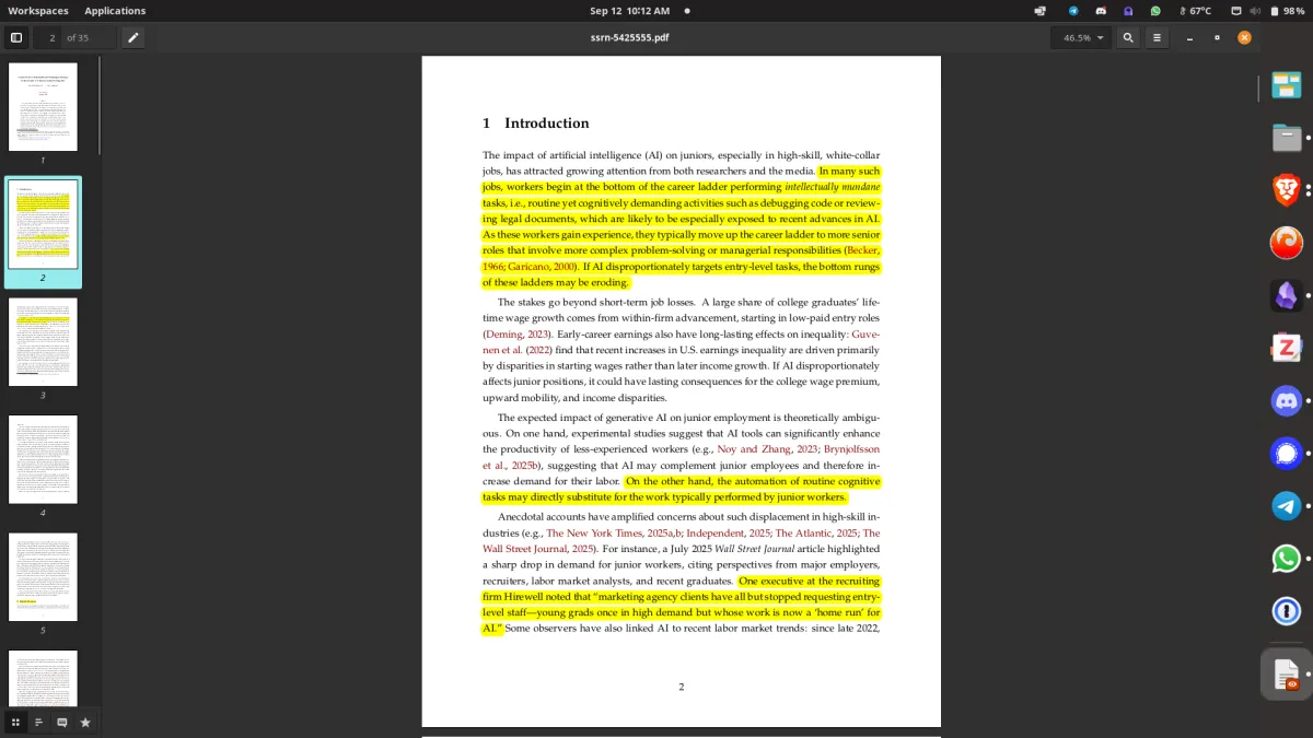 What does the Harvard AI study really say?