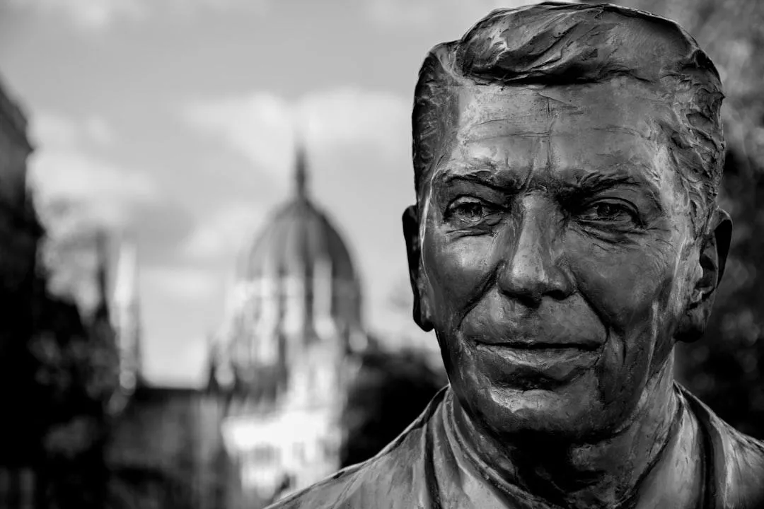 Statue of Ronald Reagan