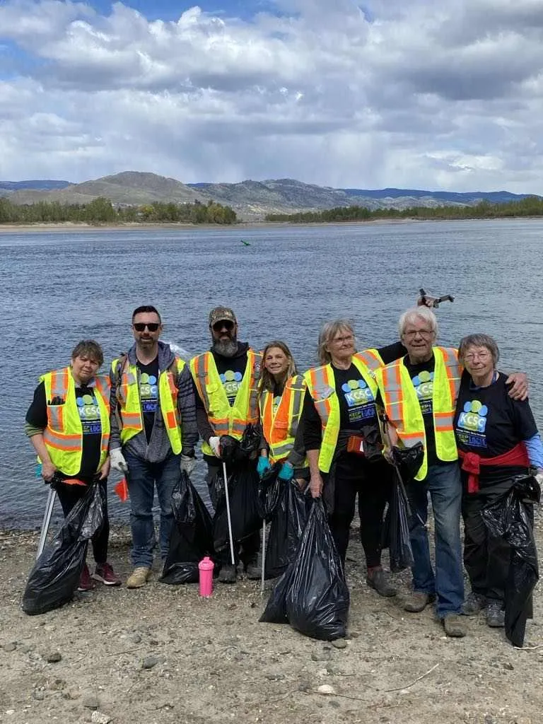 KCSC Volunteers at Riverside Park in Kamloops BC