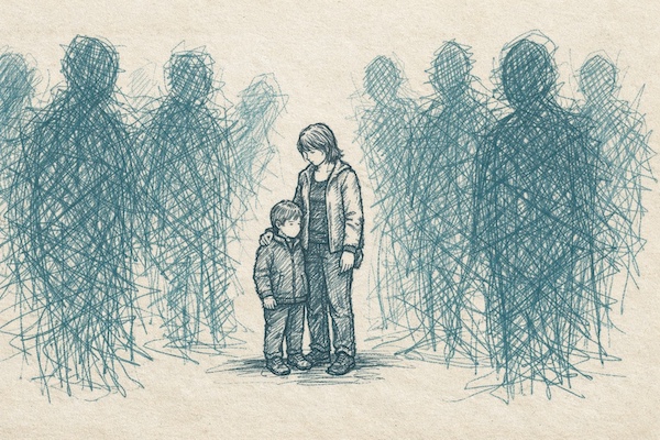 Why You Feel Watched Around Other Parents (Even When No One’s Looking)
