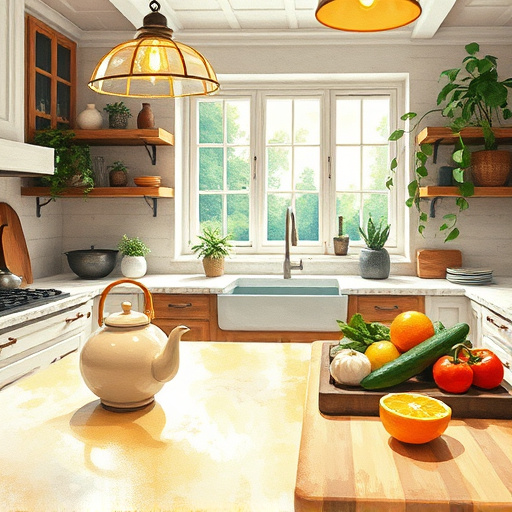 Alt text: A captivating blog cover image for "How to Find Countertops Professionals in Fort Worth, Texas." The scene features an inviting kitchen bathed in warm, natural light, highlighting luxurious countertop materials like marble, granite, and quartz with intricate veining and textures. In the foreground, stylish samples rest on a polished wooden table accompanied by a lush green plant, a chic notebook, and a pencil, suggesting preparation for a renovation. A small, friendly armadillo peeks out from behind a countertop slab, adding a playful Texan element. The background subtly hints at Fort Worth architecture and the skyline, while earthy tones of taupe, soft greens, and warm grays enhance the inviting atmosphere. The image exudes professionalism and approachability, encouraging homeowners to confidently seek countertop experts in Fort Worth.