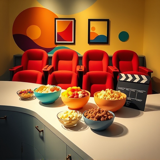 A captivating blog cover image depicting the theme "how to create a countertops design with mixed materials." The image showcases a serene kitchen setting featuring a harmonious blend of natural stone, wood, and resin to form a stunning countertop. The design emphasizes minimalist aesthetics with clean lines and a calming color palette of gentle grays, warm browns, and cool blues. In one corner, a textured marble slab intersects with rustic wood, highlighting their unique grains. Delicate Chinese brush painting strokes enhance the natural beauty of the materials. Whimsical touches include hand-painted kitchen utensils and a vibrant abstract fruit bowl filled with stylized fruits, alongside ethereal wisps of mist suggesting inspiration. The softly blurred background features a tastefully designed backsplash with traditional Chinese patterns, and lush potted herbs, such as basil and cilantro, add a lived-in feel. The overall scene exudes tranquility and creativity, perfectly aligned with inspiring readers on countertop design using mixed materials.