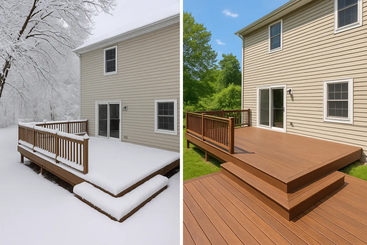 Composite vs. Wood Decking