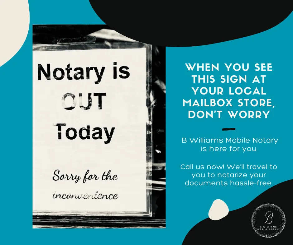 Notary is Out Today, Los Angeles & Orange County