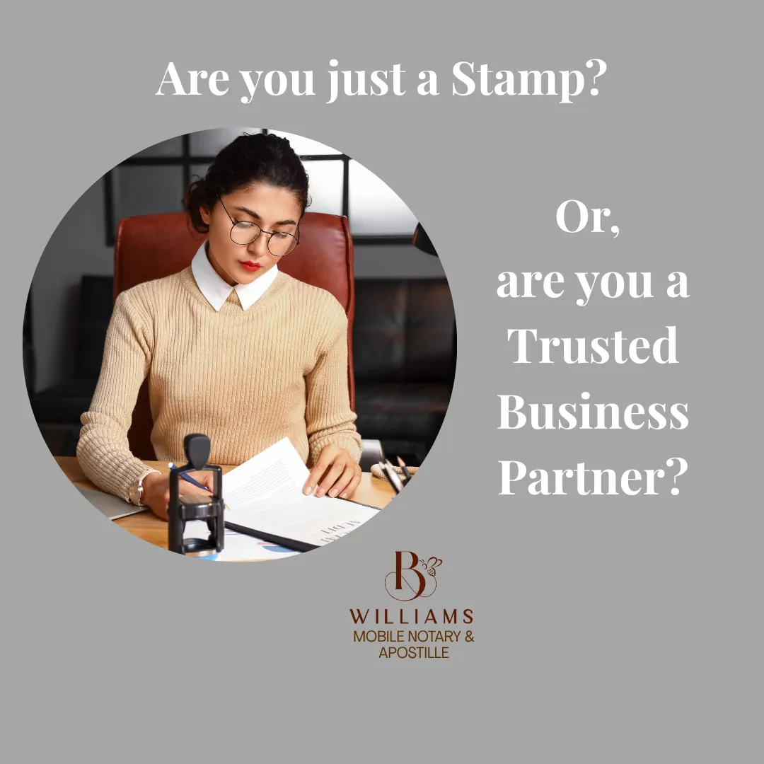Not Just a Notary: Why Mobile Notaries Are Trusted Business Partners
