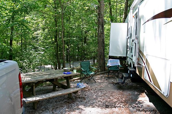 State Parks We Camped at During our 2009 Summer Vacation - TN, IL, AL