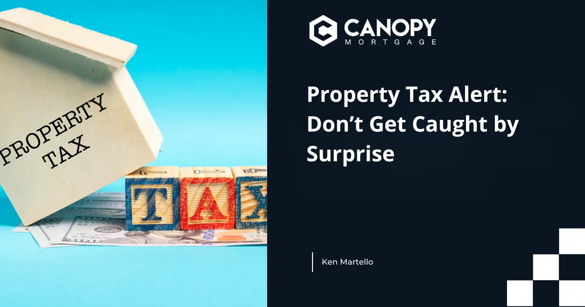 Property Tax Alert: Don't Get Caught by Surprise