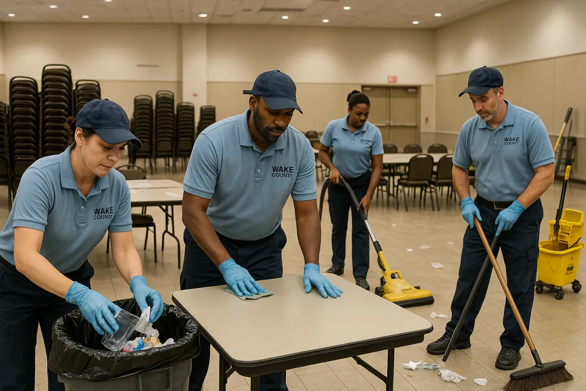 Event Clean-Up Made Easy for Raleigh and Wake County Hosts