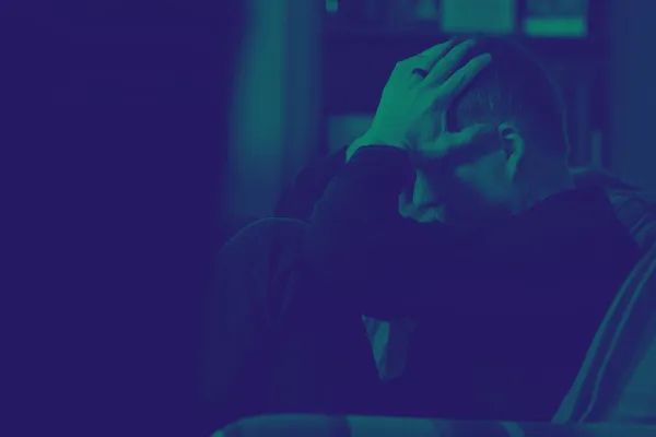 person stressed