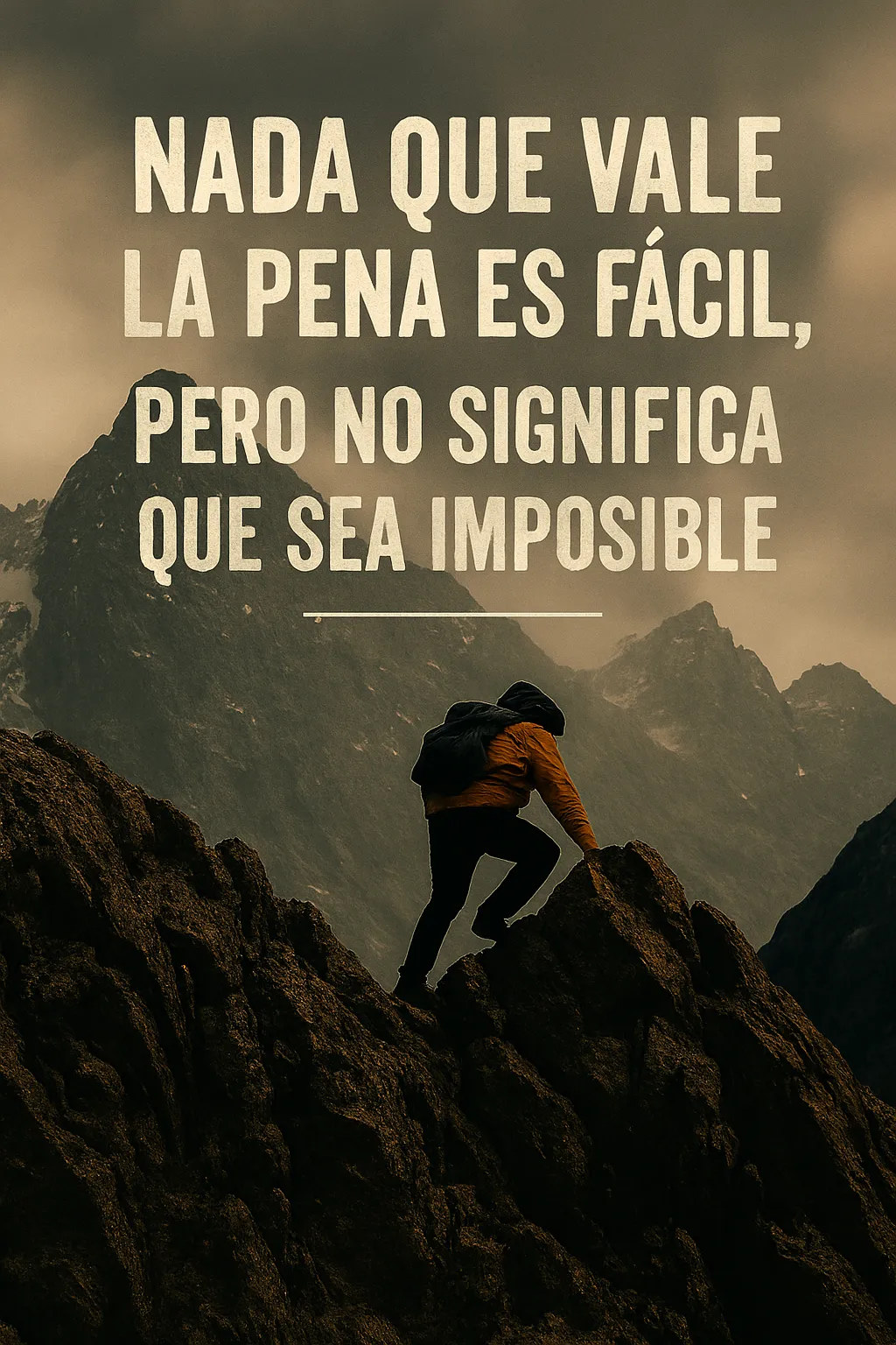 Ni fácil, ni imposible