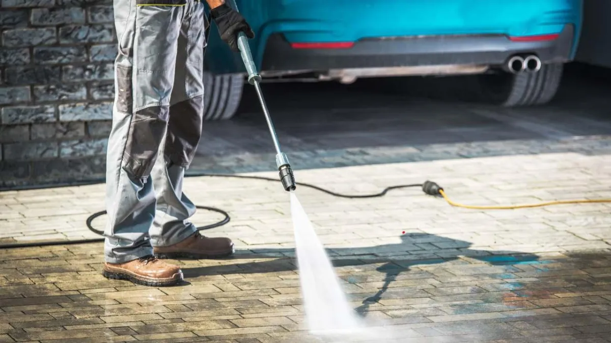 Power Washing for a Safer, Slip-Free Walkway