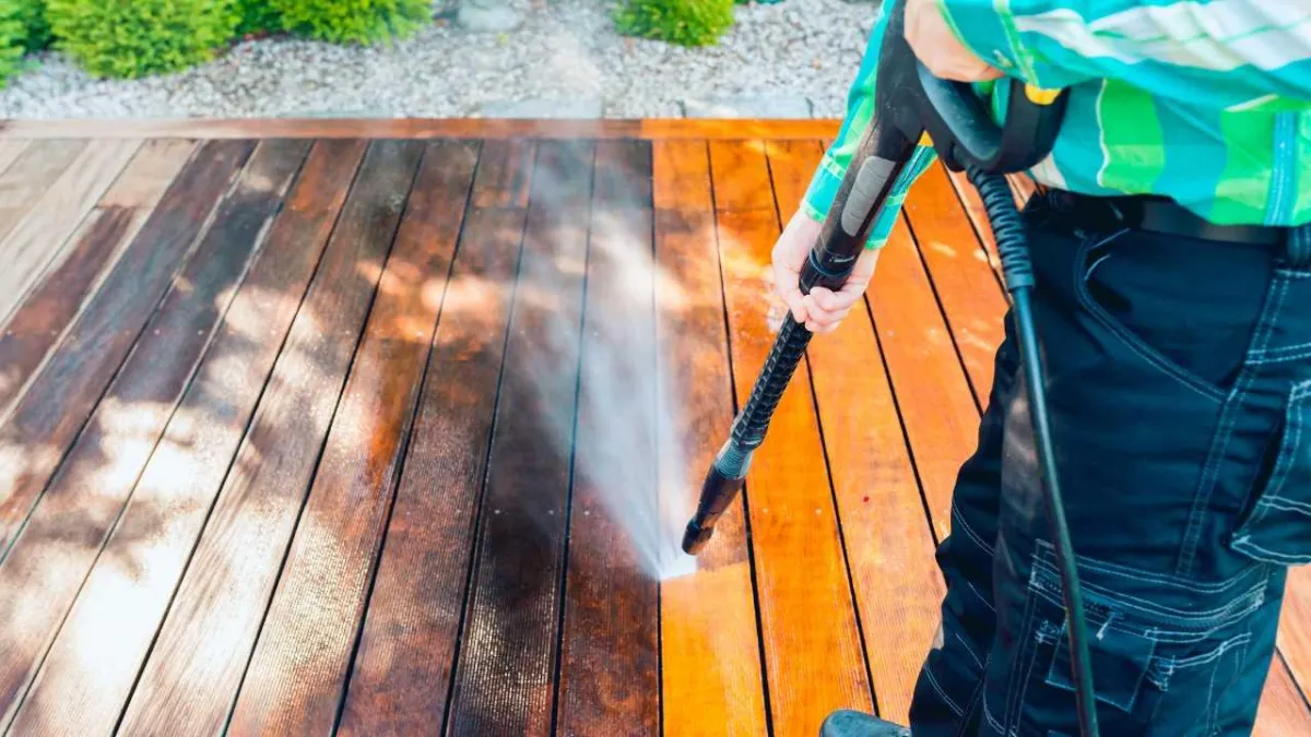 Wood vs. Composite: Power Washing Tips for Each Deck Type