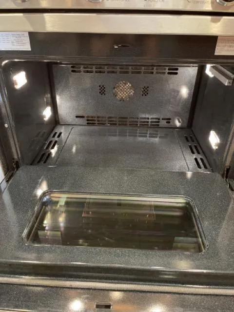 Oven interior in Burr Ridge cleaned by our team, sparkling and spotless.