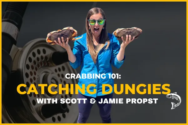 Jamie Propst showing crabs