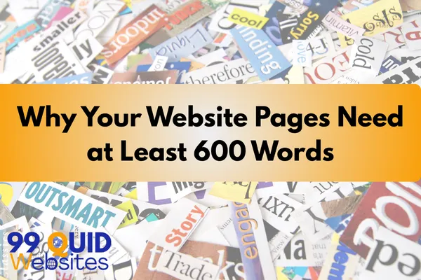 how many words on a web page