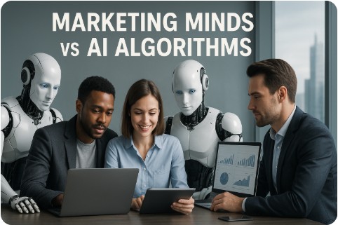 Marketing Minds vs AI Algorithms