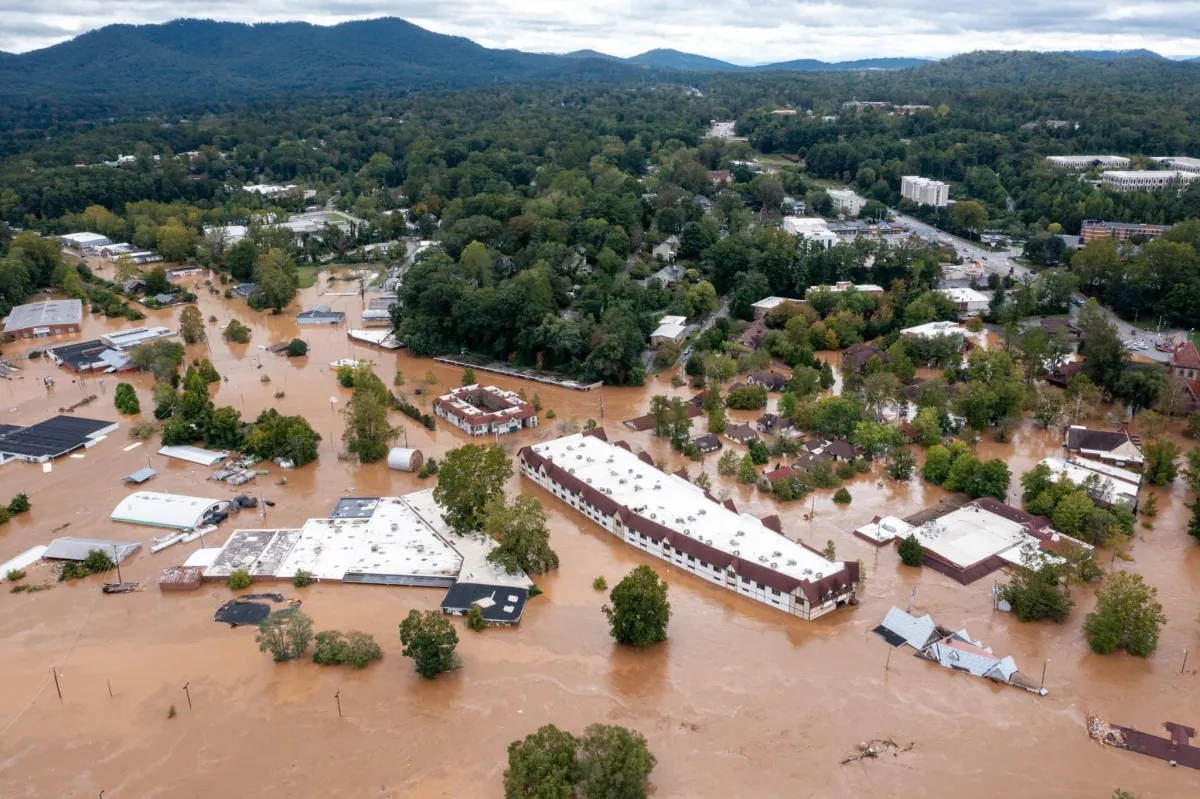 Flooding of the mountains