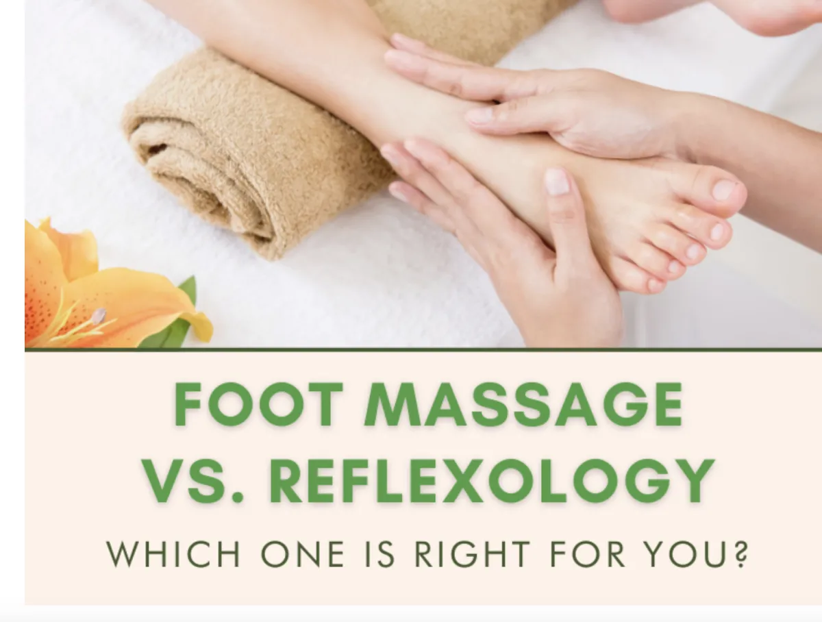FOOT MASSAGE VS. REFLEXOLOGY WHICH ONE IS RIGHT FOR YOU?