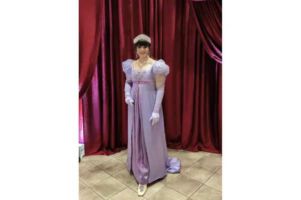Lavender Phantom the gown