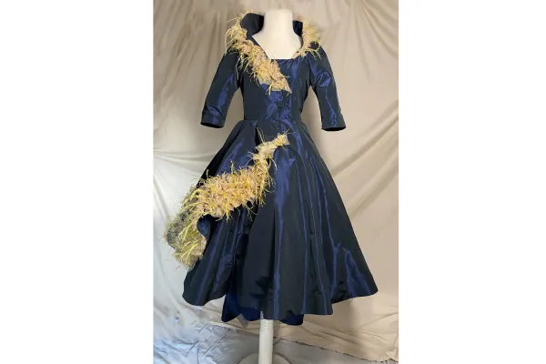 Midnight Gold Remembrance Dress