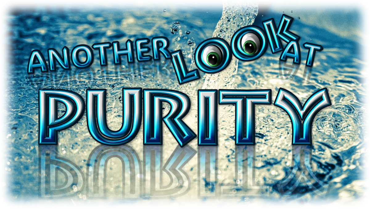 Closer Look At Purity 2. The Outward Appearance: